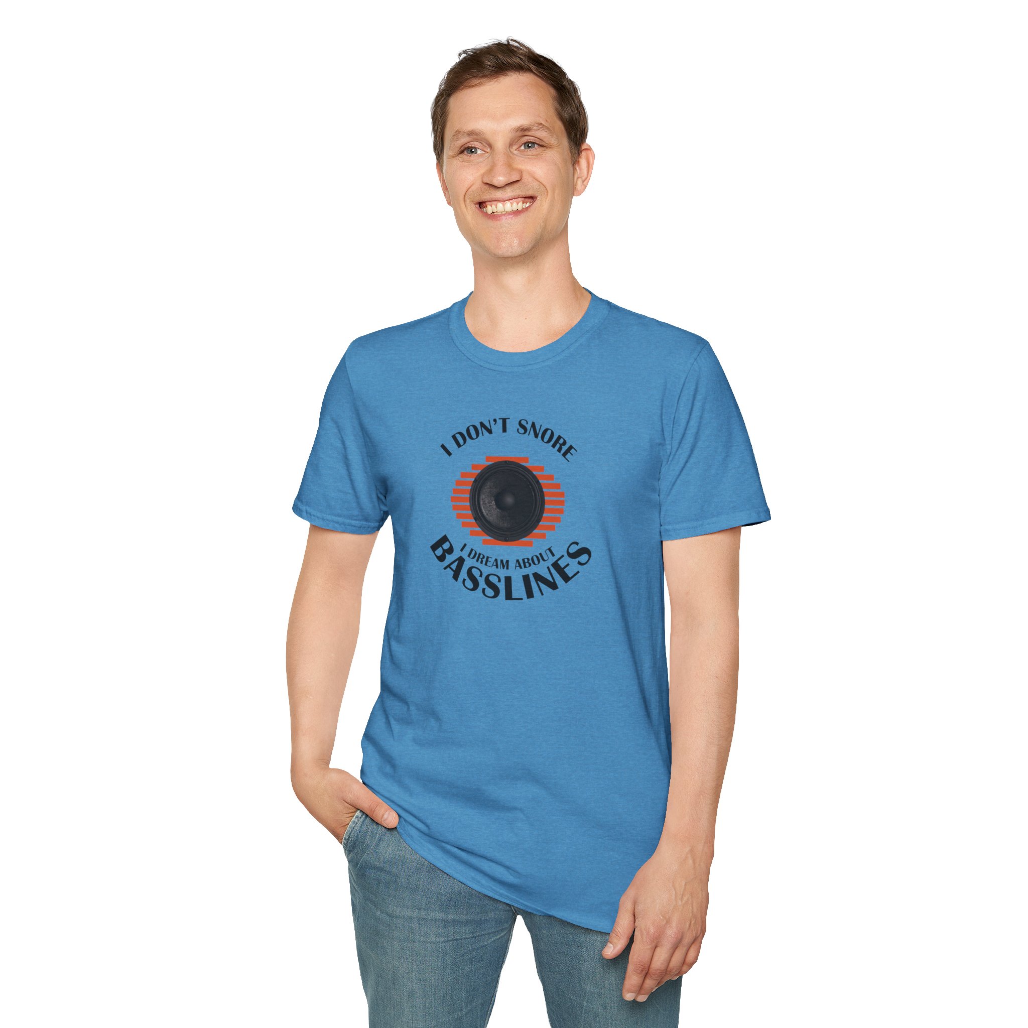 Basslines T-Shirt — “I Don't Snore, I Dream About Basslines” Music Lover Tee - Image 96