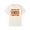 Analog Forever T-Shirt, Unisex Vintage Tee, Music Lover Gift, Retro Style Shirt, Cool DJ Apparel, Casual Streetwear - Thumbnail Image 5
