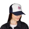 Soundwave Trucker Cap — Pink Gradient Audio Logo Mesh Hat - Thumbnail Image 24