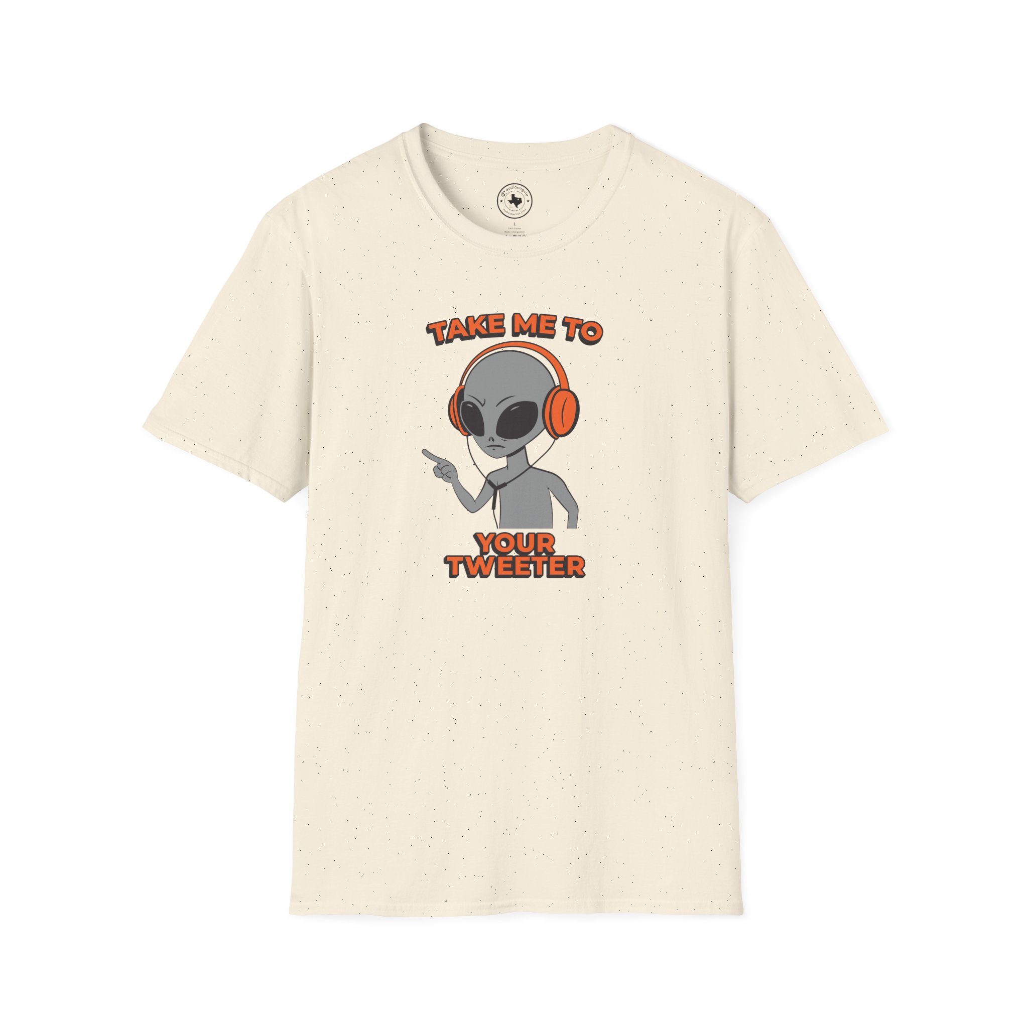 Alien DJ T-Shirt — "Take Me To Your Tweeter" Graphic Tee - Image 37