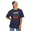 Copy of Retro Vibes Unisex Oversized Boxy Tee, Music Lover Shirt, Festival Attire, Comfortable Casual Tee, Graphic Tee for Every Day - Thumbnail Image 17