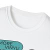 Vinyl Music Lover T-Shirt - More Vinyl Design - Thumbnail Image 7