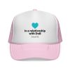 Trucker Cap – "In a Relationship with DnB Since '05" Retro Drum & Bass Hat - Thumbnail Image 1