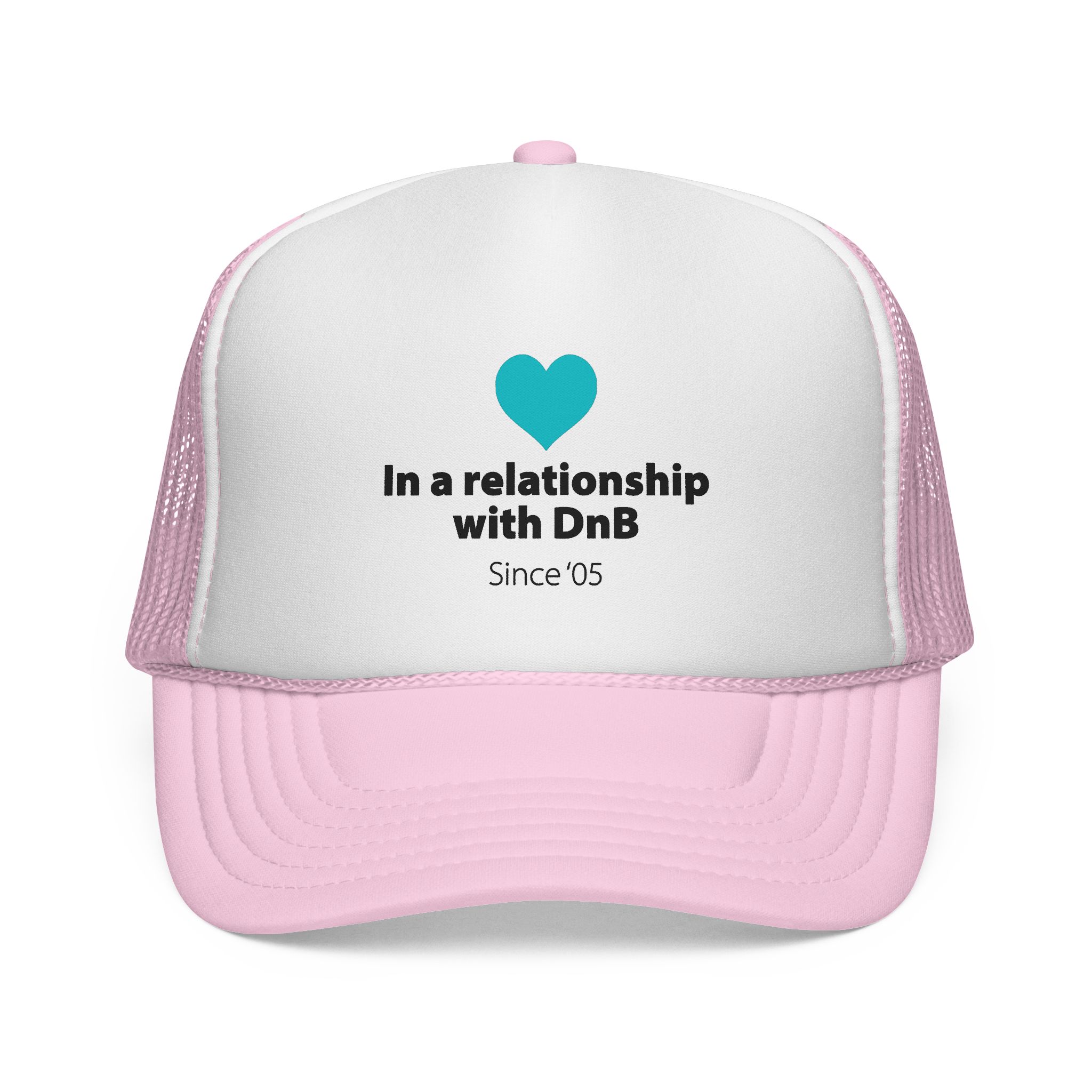 Trucker Cap – "In a Relationship with DnB Since '05" Retro Drum & Bass Hat - Image 1