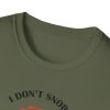 Basslines T-Shirt — “I Don't Snore, I Dream About Basslines” Music Lover Tee - Thumbnail Image 4
