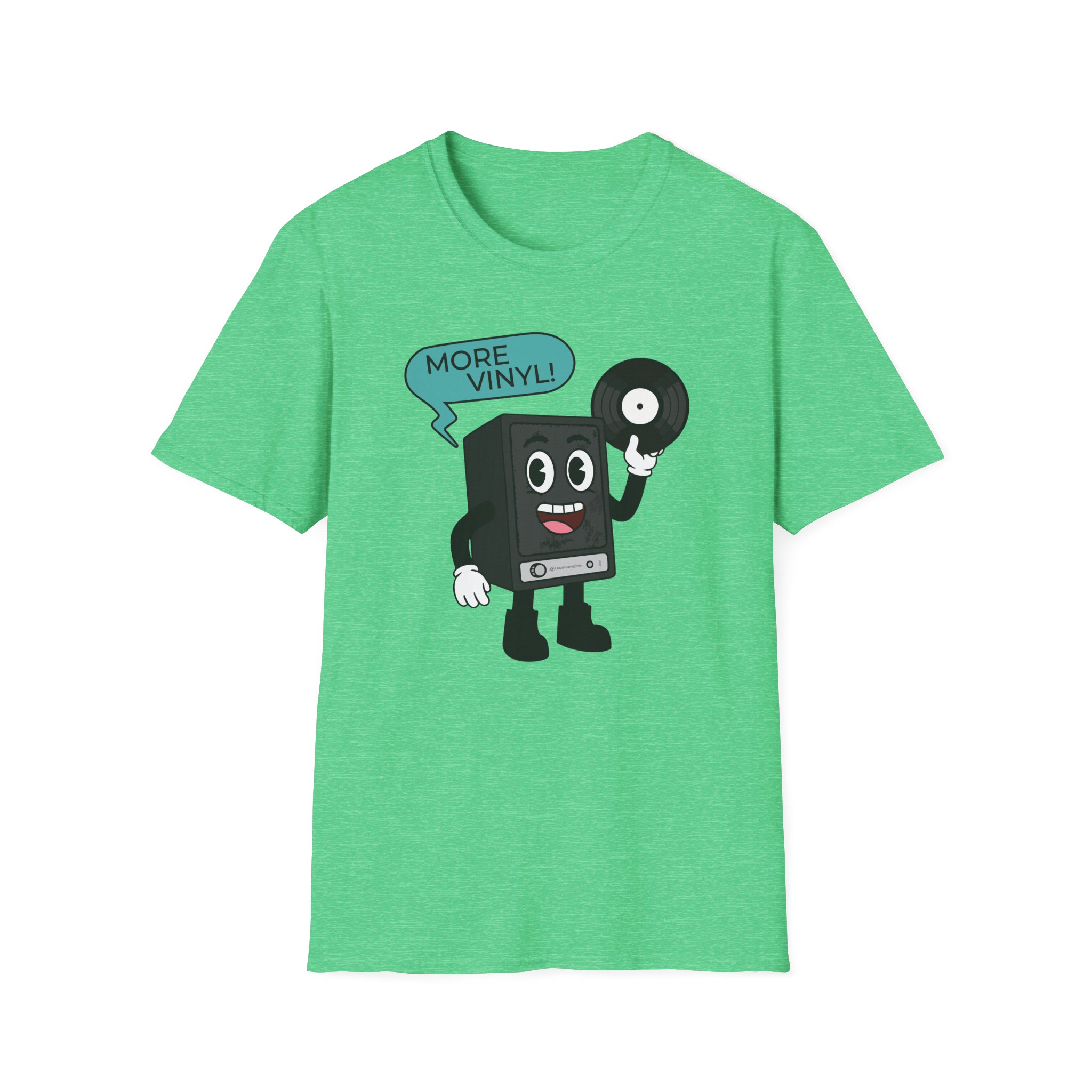 Vinyl Music Lover T-Shirt - More Vinyl Design - Image 25