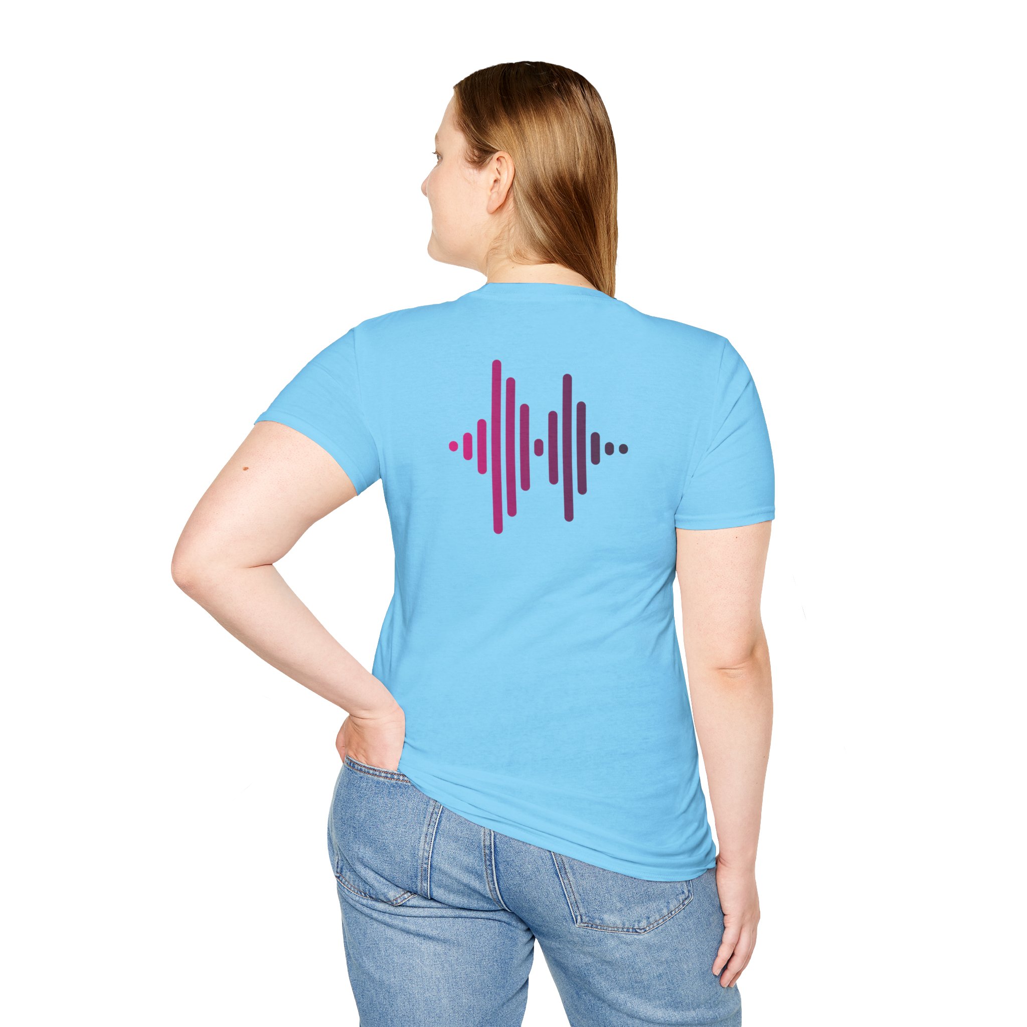 Soundwave Graphic T-Shirt — Modern Audio Waveback Tee - Image 71