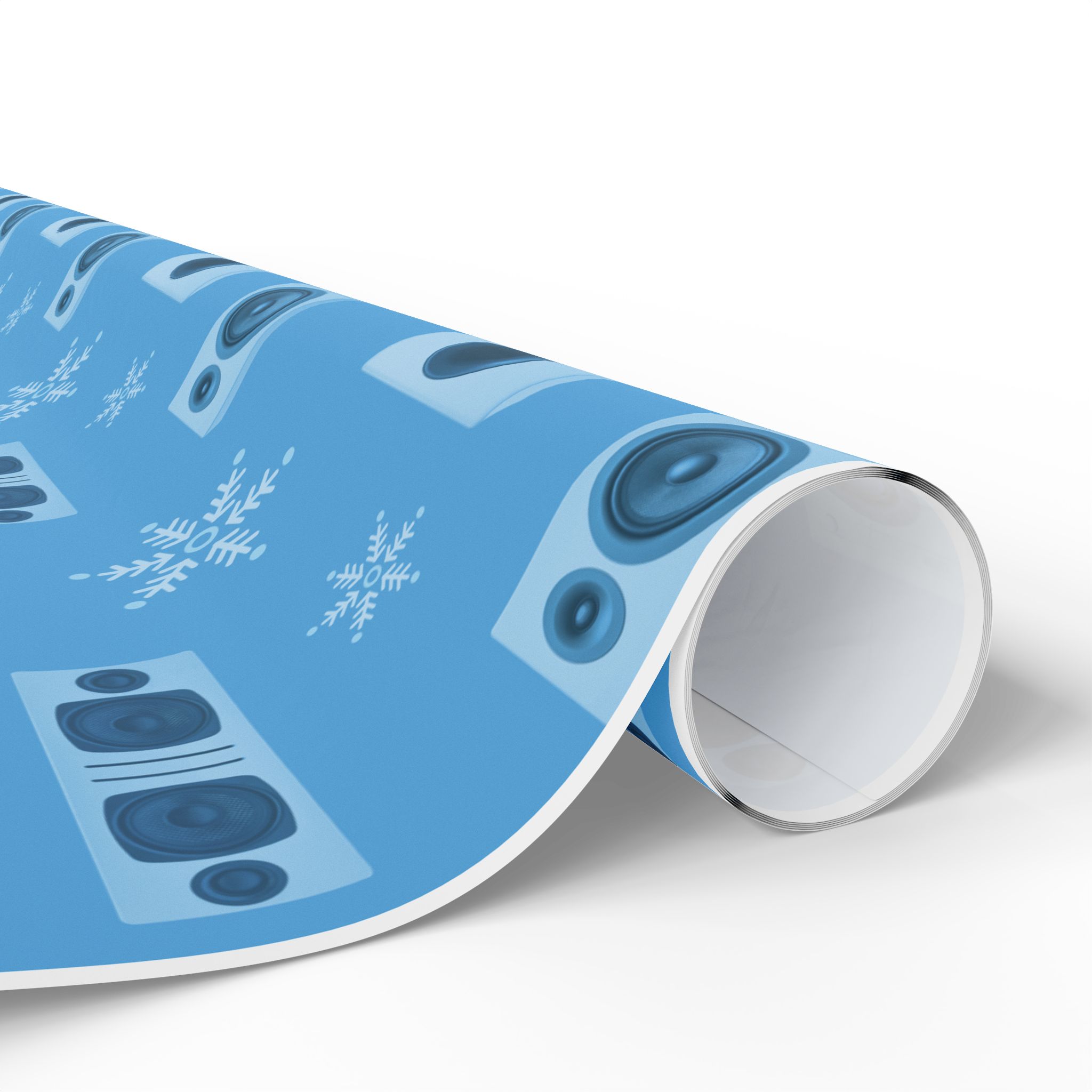 Holiday Wrapping Papers - Light Blue - Image 2
