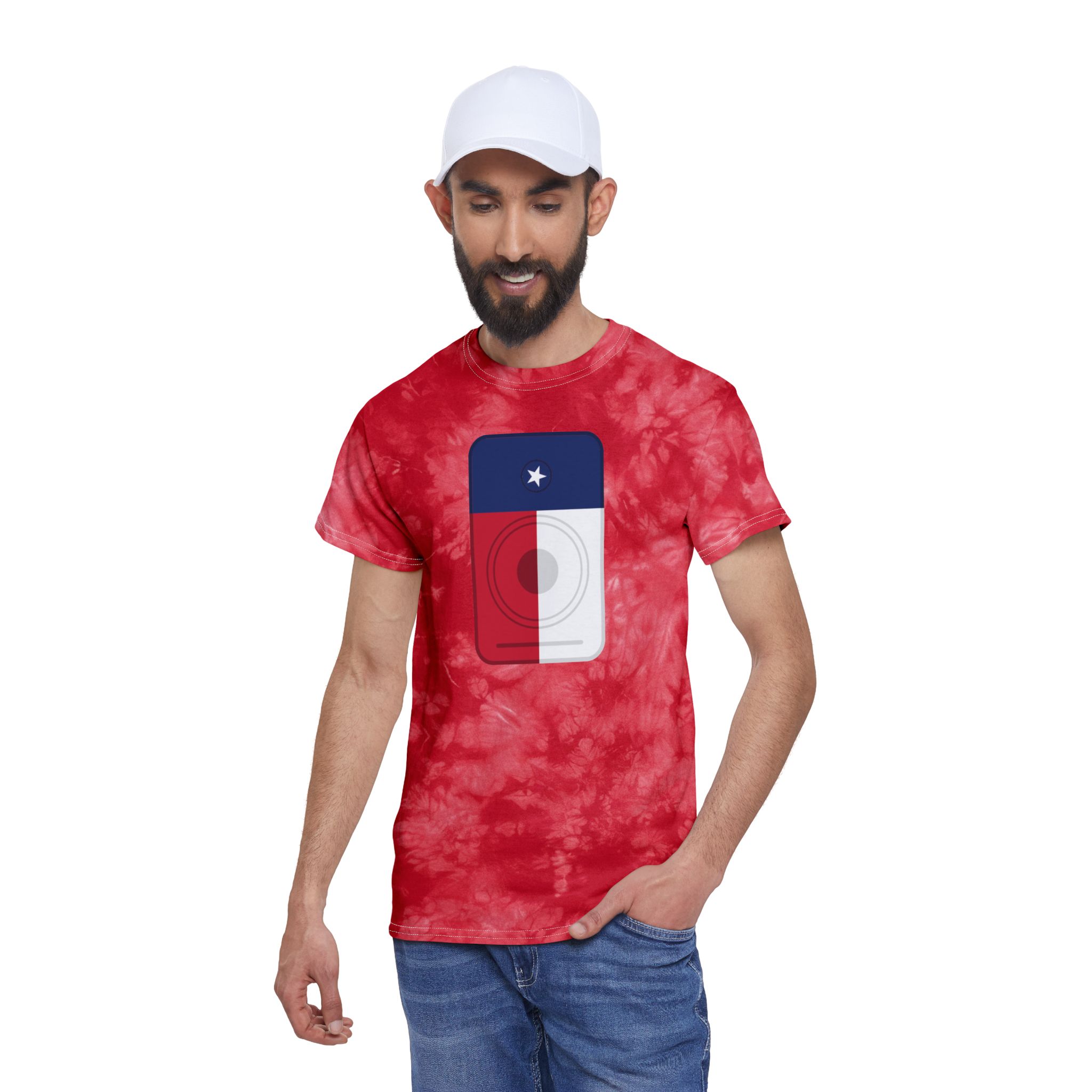 Texas Tie-Dye Tee for Summer Fun - Image 8