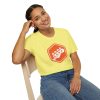 Orange Bass Guitar Badge T-Shirt — Retro Musician Tee for Bass Players - Thumbnail Image 53
