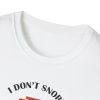 Basslines T-Shirt — “I Don't Snore, I Dream About Basslines” Music Lover Tee - Thumbnail Image 13