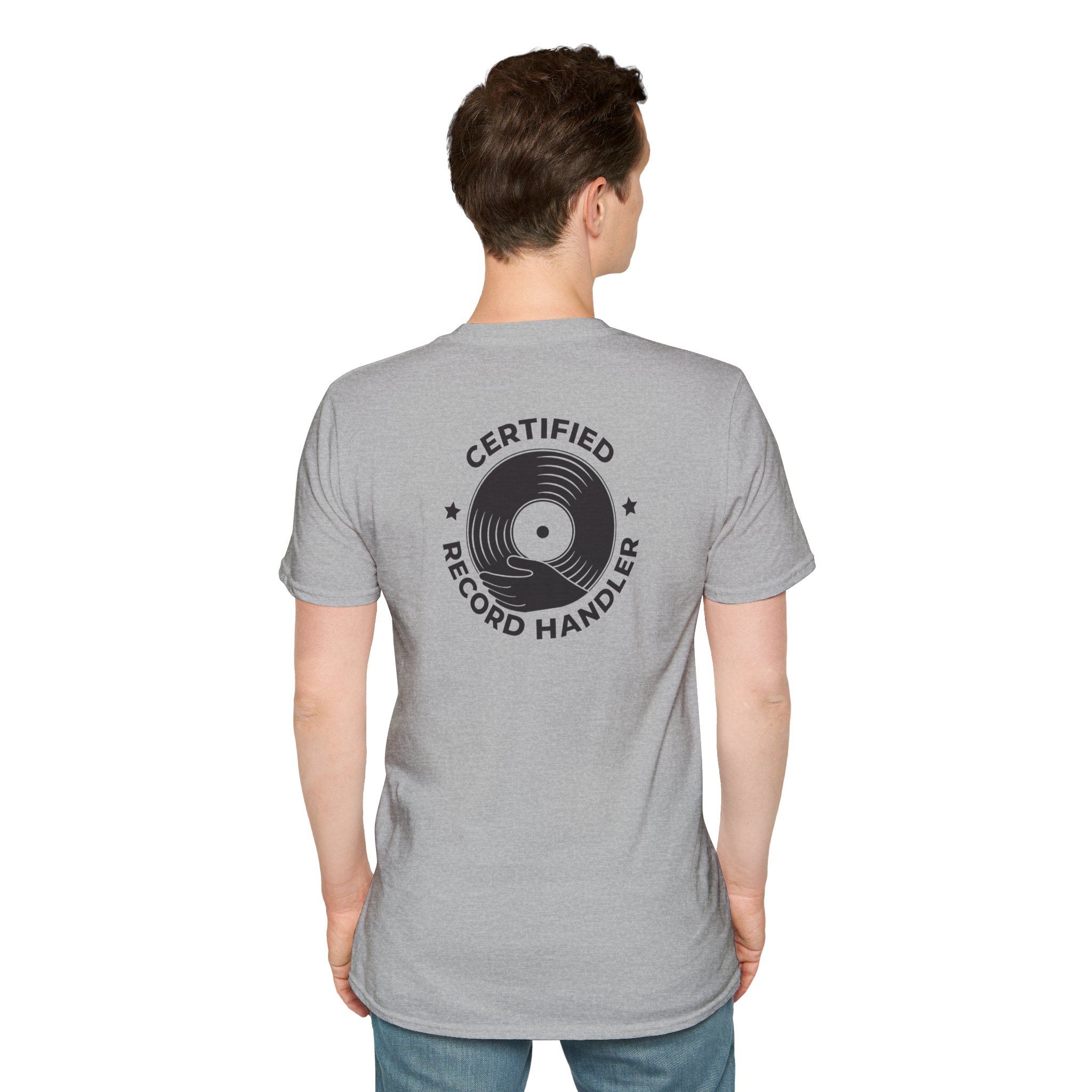 Certified Record Handler T-Shirt — Retro Vinyl DJ Tee - Image 30