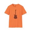 Electric Guitar Graphic T-Shirt — Red Psychedelic Music Tee - Thumbnail Image 19