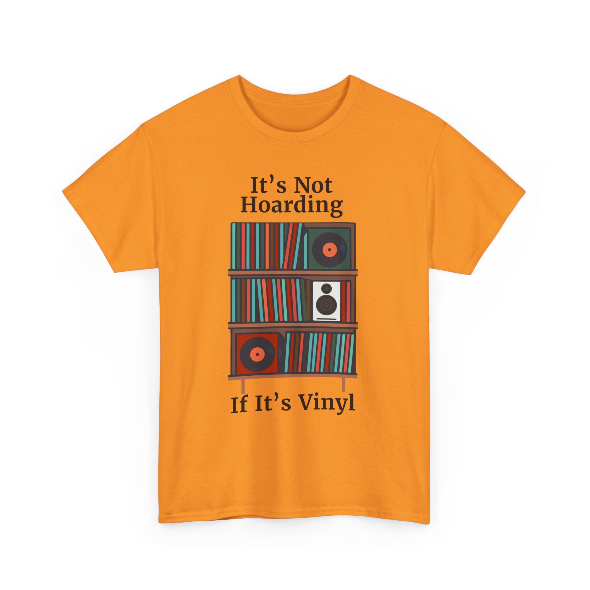 Vinyl Lover's Tee, Music Enthusiast Shirt, Record Collector Gift, Unique Vinyl Print T-Shirt, It's Not Hoarding If It's Vinyl - Image 19