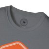 Orange Bass Guitar Badge T-Shirt — Retro Musician Tee for Bass Players - Thumbnail Image 57