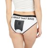 All About That Bass Bikini Briefs - Women’s Graphic Underwear - Thumbnail Image 1