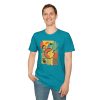 Retro Geometric Vinyl Record T-Shirt - Thumbnail Image 86