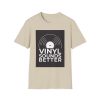 Vinyl Record Lover T-Shirt - "Vinyl Sounds Better" Unisex Softstyle Tee - Thumbnail Image 17