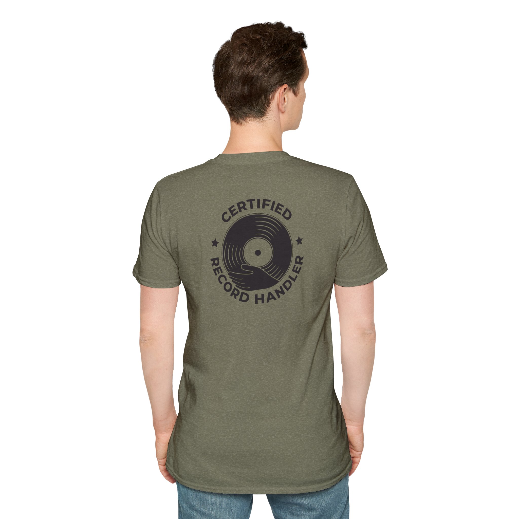 Certified Record Handler T-Shirt — Retro Vinyl DJ Tee - Image 42