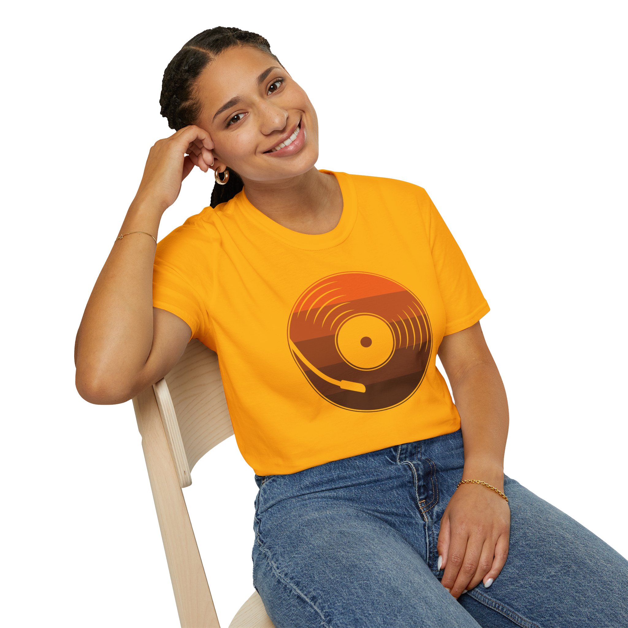 Retro Vinyl Record T-Shirt — Vintage Music Tee - Image 58