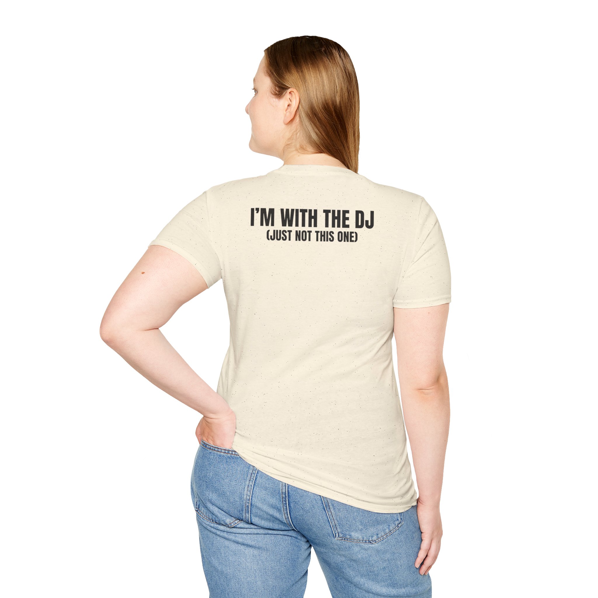 DJ Humor Unisex Softstyle T-Shirt - Perfect for Music Lovers - Image 41
