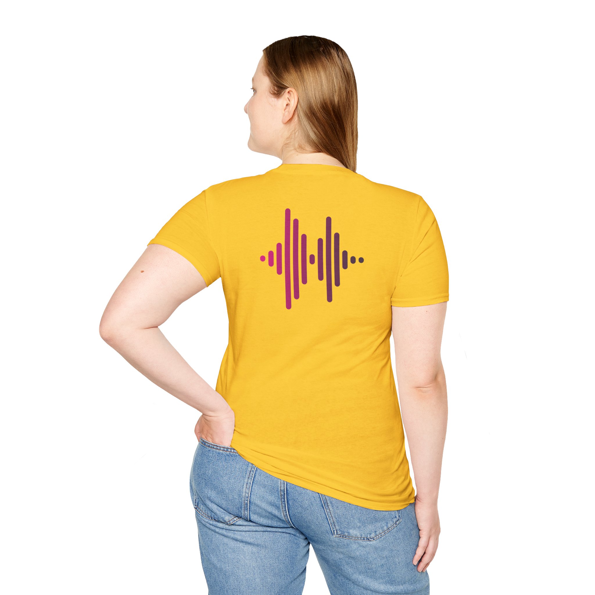 Soundwave Graphic T-Shirt — Modern Audio Waveback Tee - Image 59
