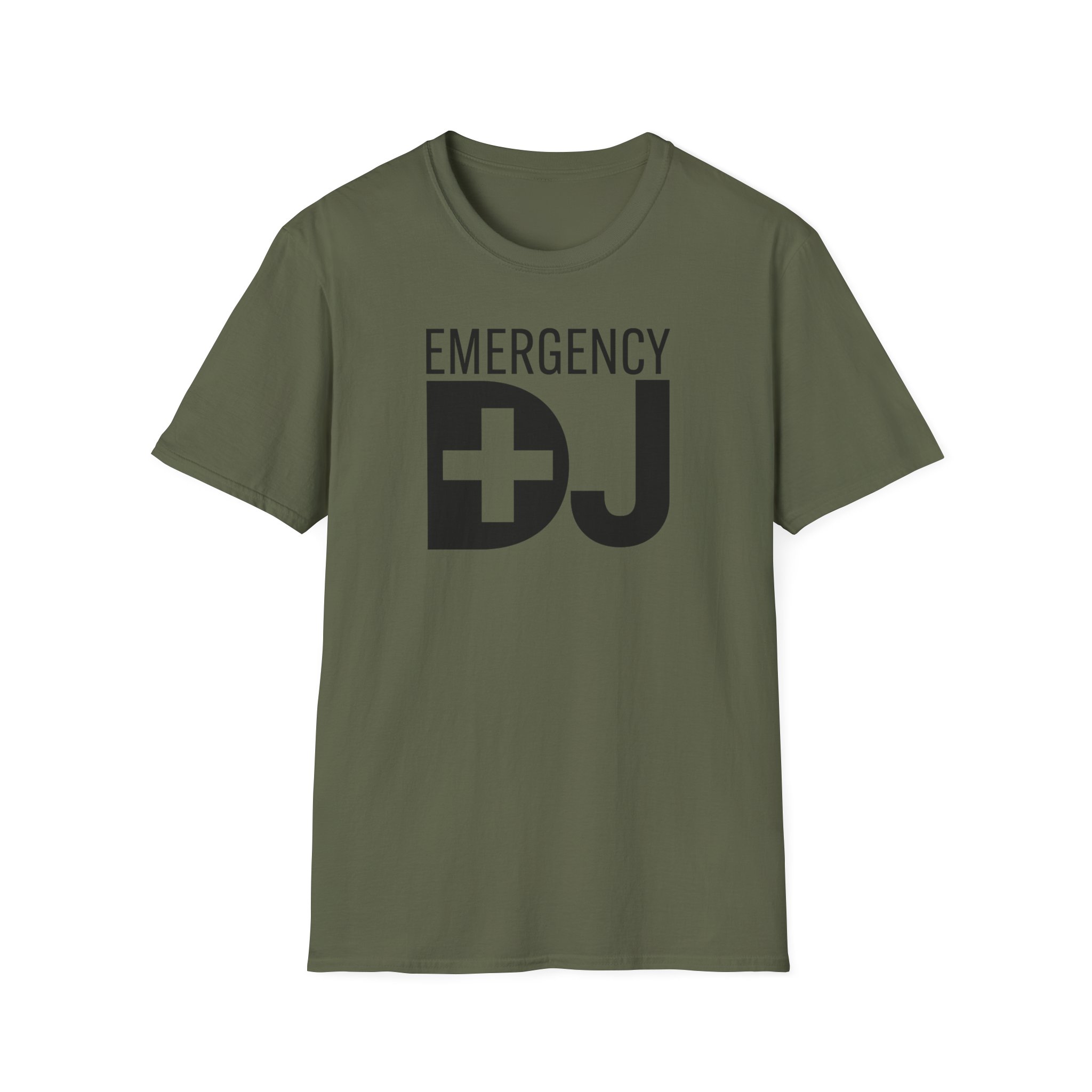 Emergency DJ Unisex Softstyle T-Shirt - Perfect for Music Lovers and Events - Image 21