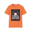 Vinyl Record Lover T-Shirt - "Vinyl Sounds Better" Unisex Softstyle Tee - Thumbnail Image 9