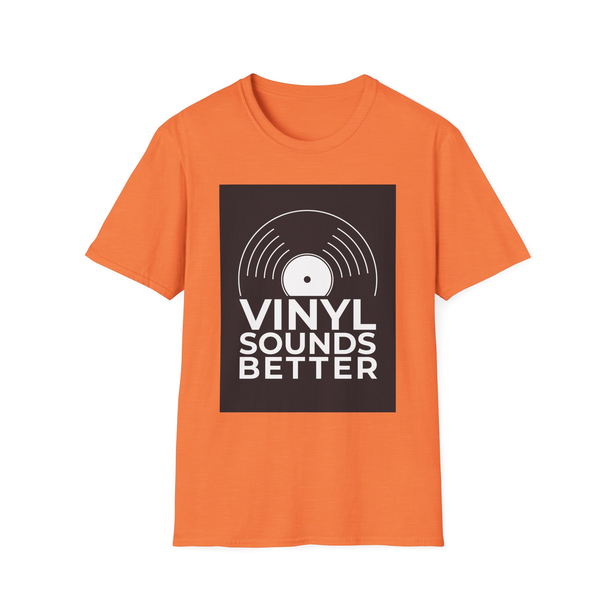 Vinyl Record Lover T-Shirt - "Vinyl Sounds Better" Unisex Softstyle Tee - Image 9