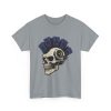 Skull Graffiti T-Shirt, Music Lover Tee, Festival Fashion Shirt, Unisex Graphic Tee, Edgy Streetwear Apparel - Thumbnail Image 27