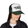 Fun DJ Trucker Cap - I'm with the DJ (Just Not This One) - Thumbnail Image 12