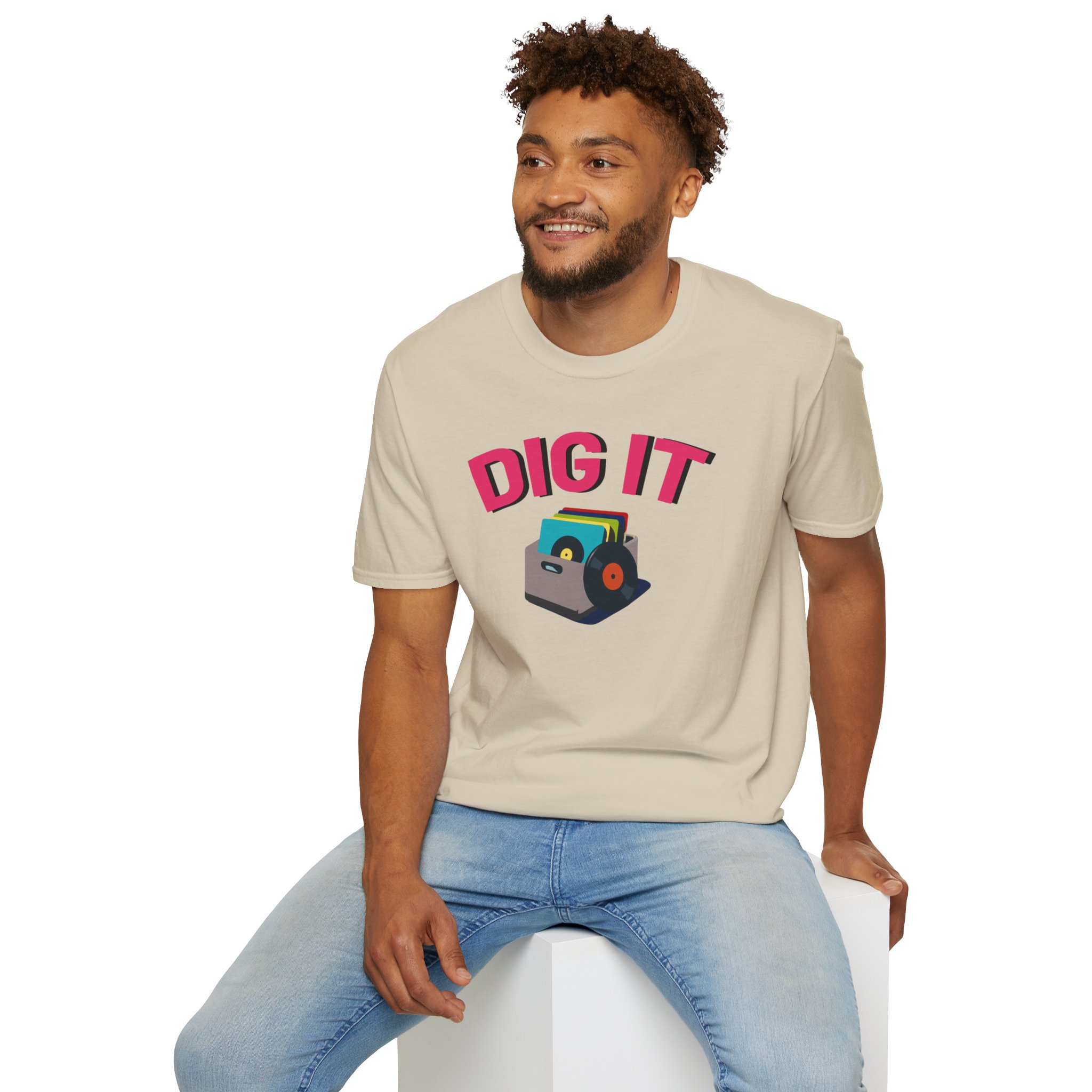 Dig It T-Shirt — Retro Excavator Graphic Tee - Image 35