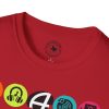 Music Icon Row T-Shirt — Colorful Band Equipment Graphic Tee - Thumbnail Image 120