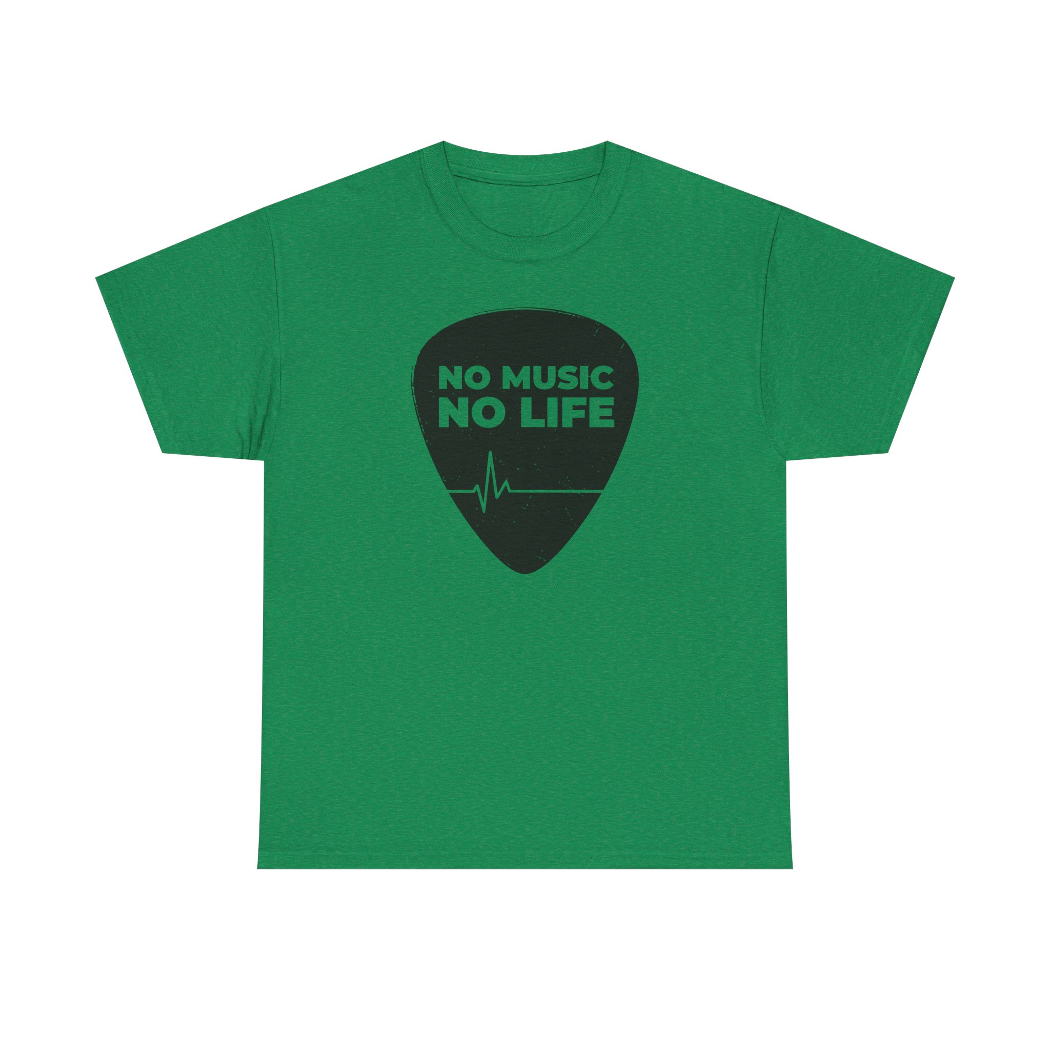 Music Lover Unisex Tee - "No Music No Life" Graphic T-Shirt - Image 33