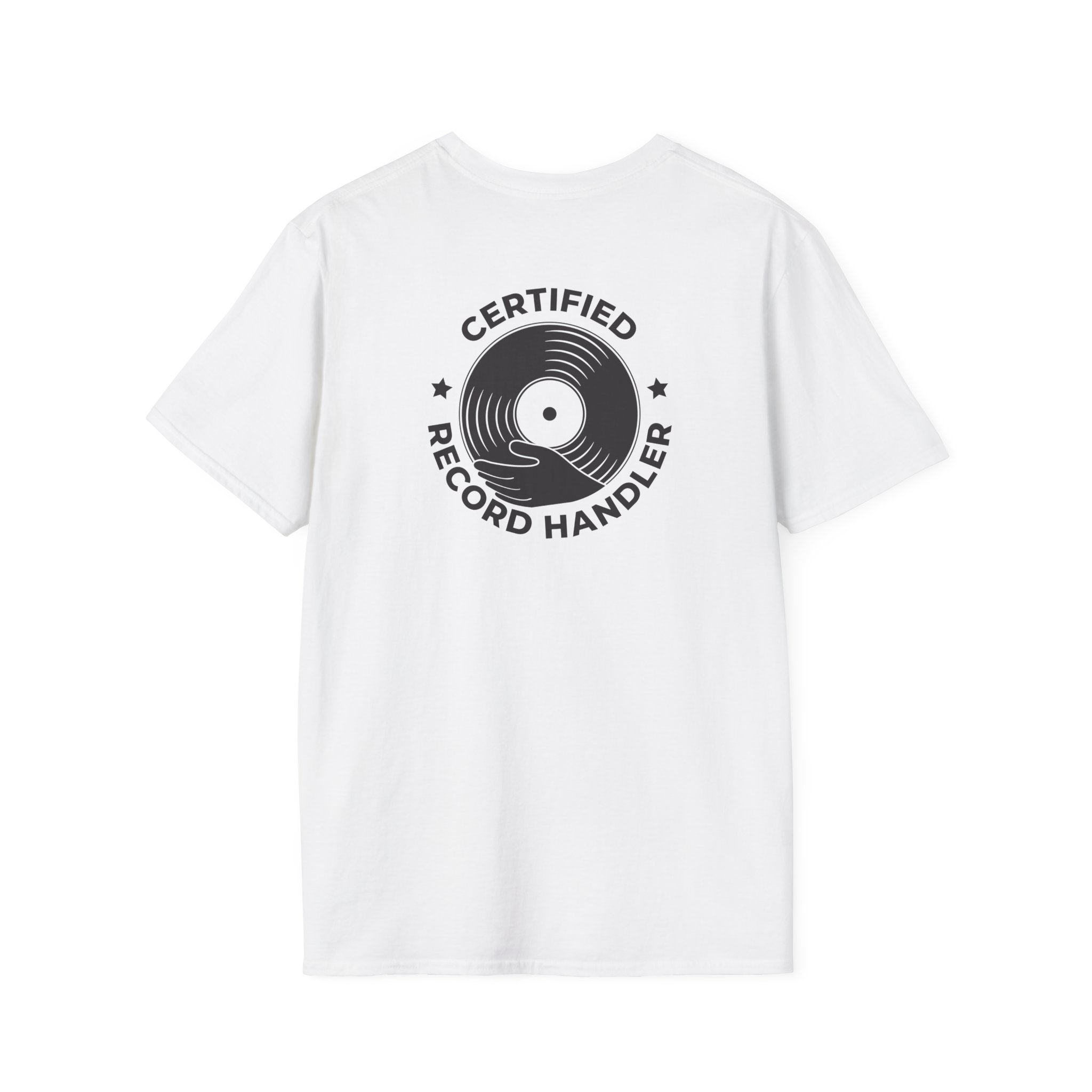 Certified Record Handler T-Shirt — Retro Vinyl DJ Tee - Image 8