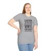 Vinyl Lover T-Shirt — "Caution! Can Talk About Vinyl For Hours" Music Tee - Thumbnail Image 23