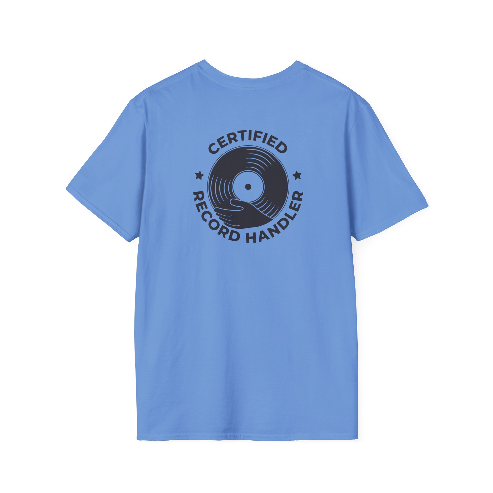 Certified Record Handler T-Shirt — Retro Vinyl DJ Tee - Image 56