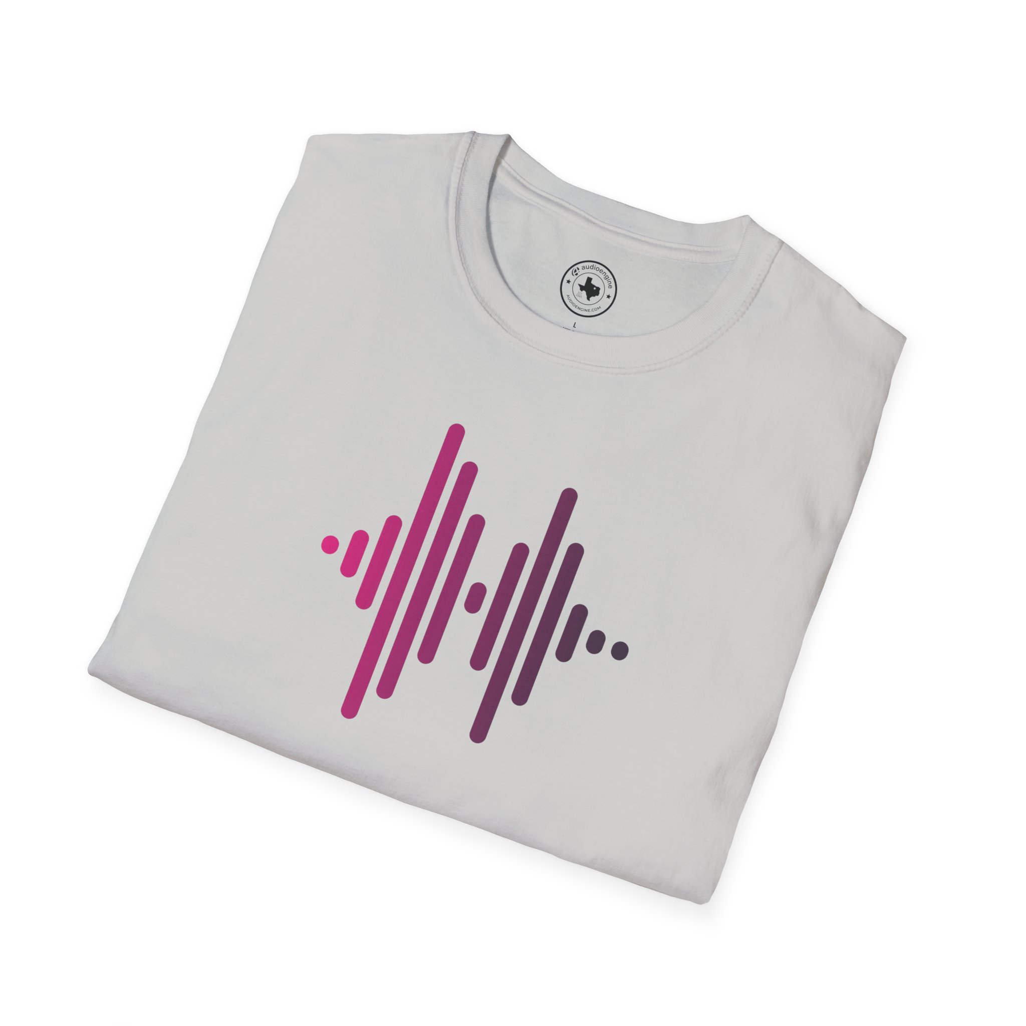 Audio Waveform Graphic Tee — Gradient Soundwave T-Shirt - Image 28