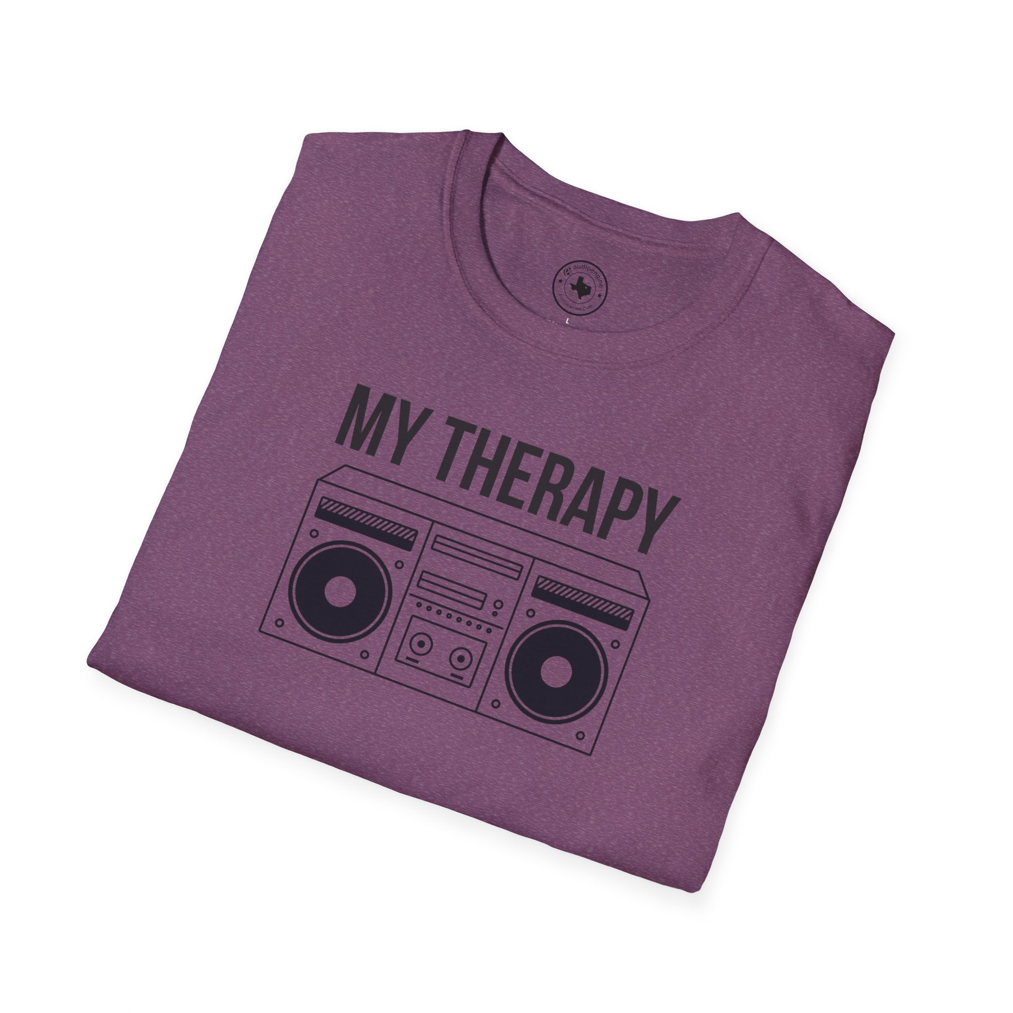 T‑Shirt — "My Therapy" Boombox Graphic Tee - Image 95