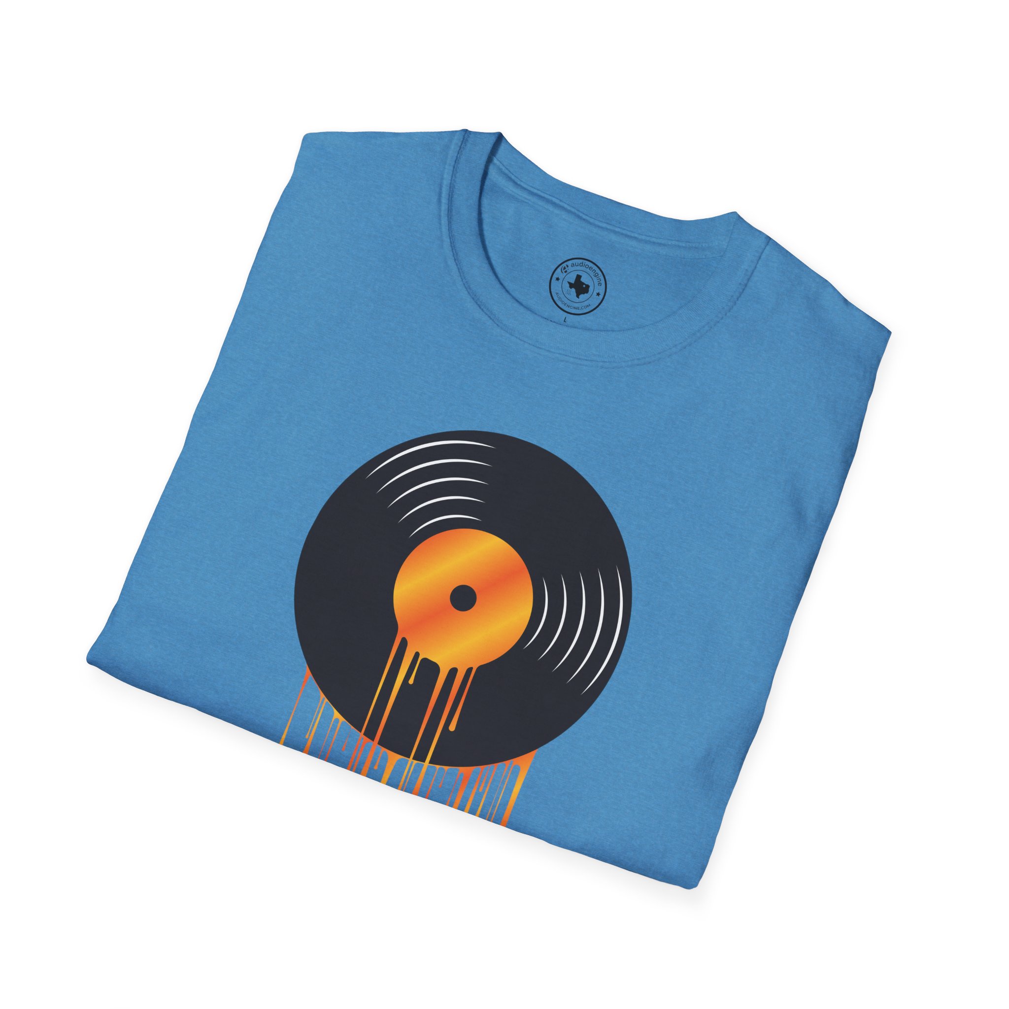 Melting Vinyl Record T-Shirt – Retro Music Tee - Image 67