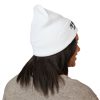 I'm With The DJ (Just Not This One) Embroidered Cuffed Beanie - Thumbnail Image 6