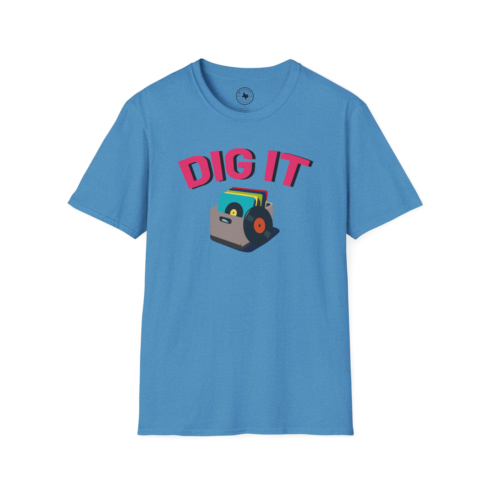 Dig It T-Shirt — Retro Excavator Graphic Tee - Image 91