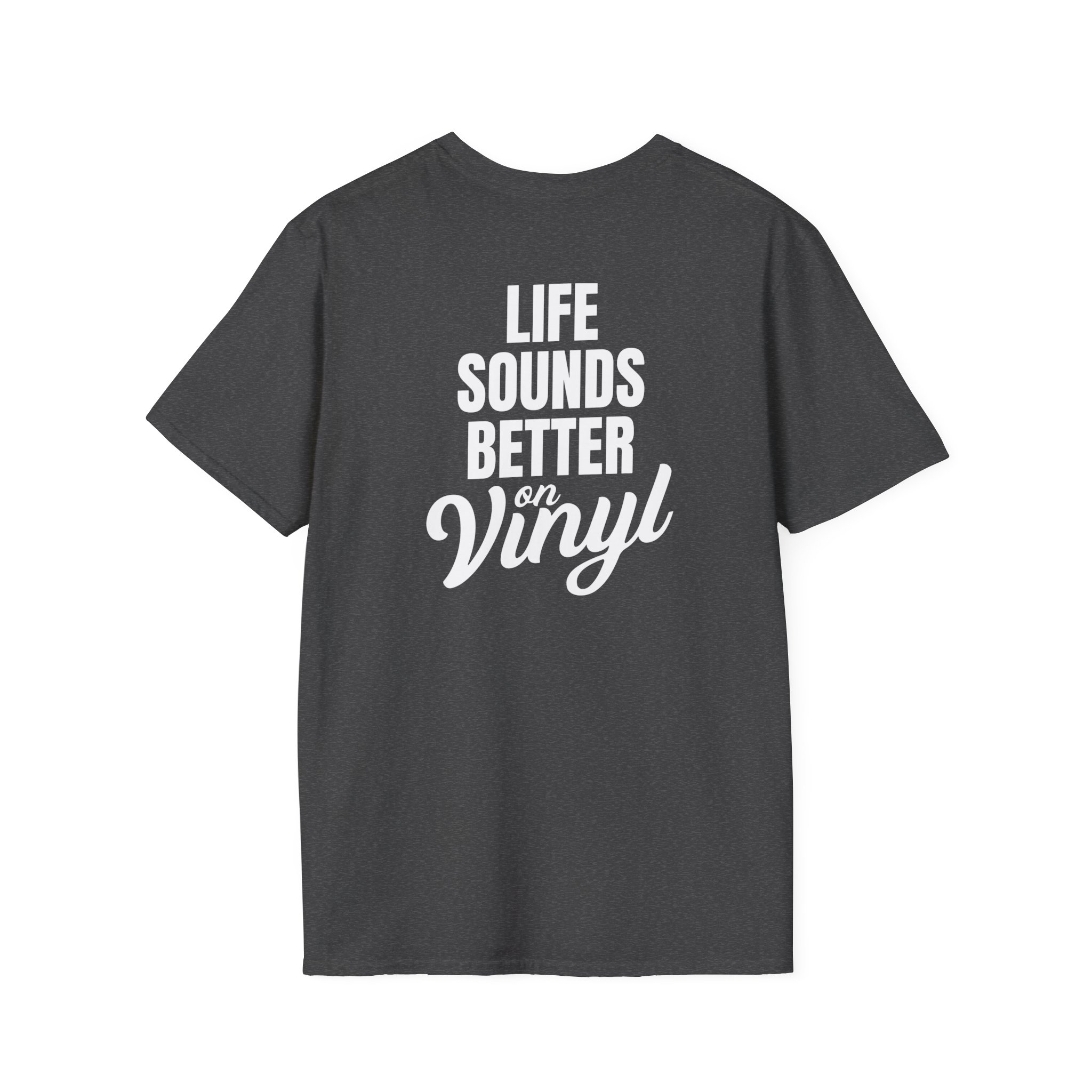 Vinyl Music Lover T-Shirt - Life Sounds Better on Vinyl - Image 36