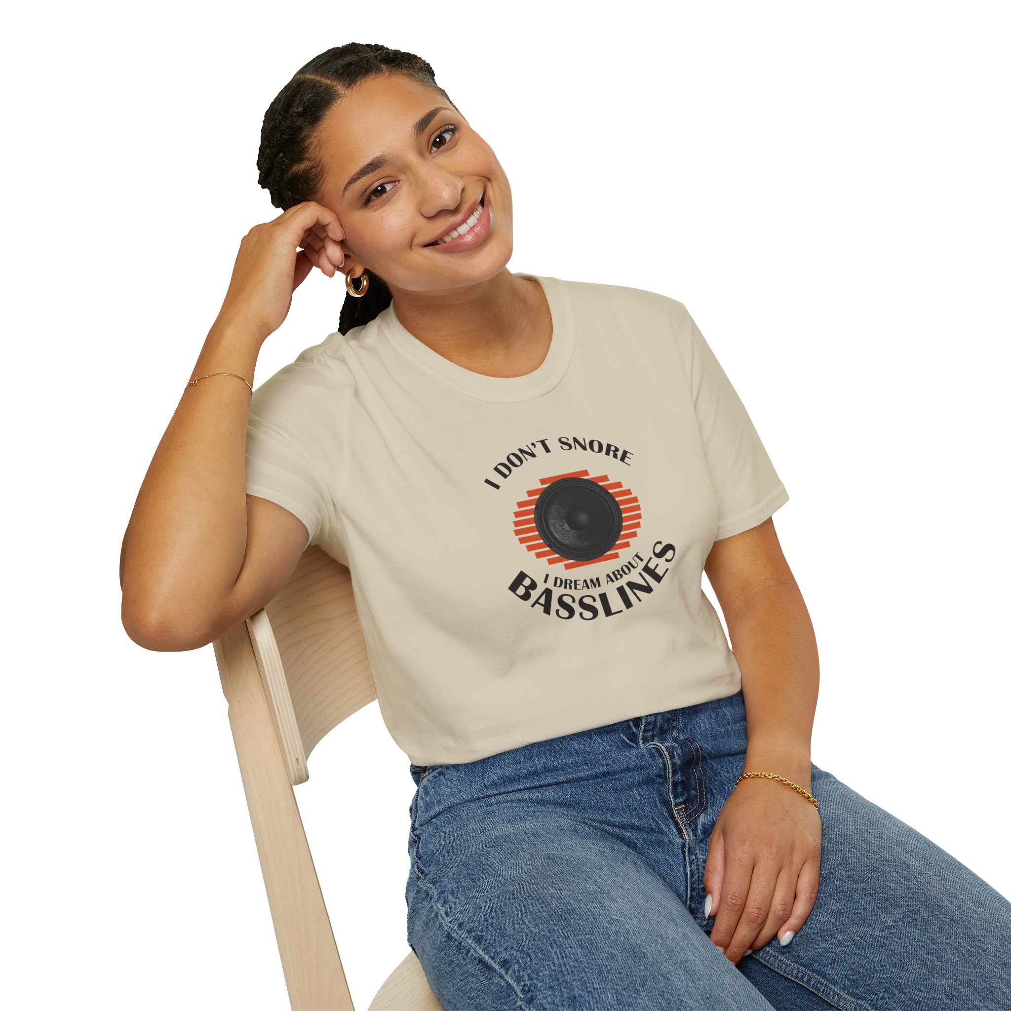 Basslines T-Shirt — “I Don't Snore, I Dream About Basslines” Music Lover Tee - Image 38
