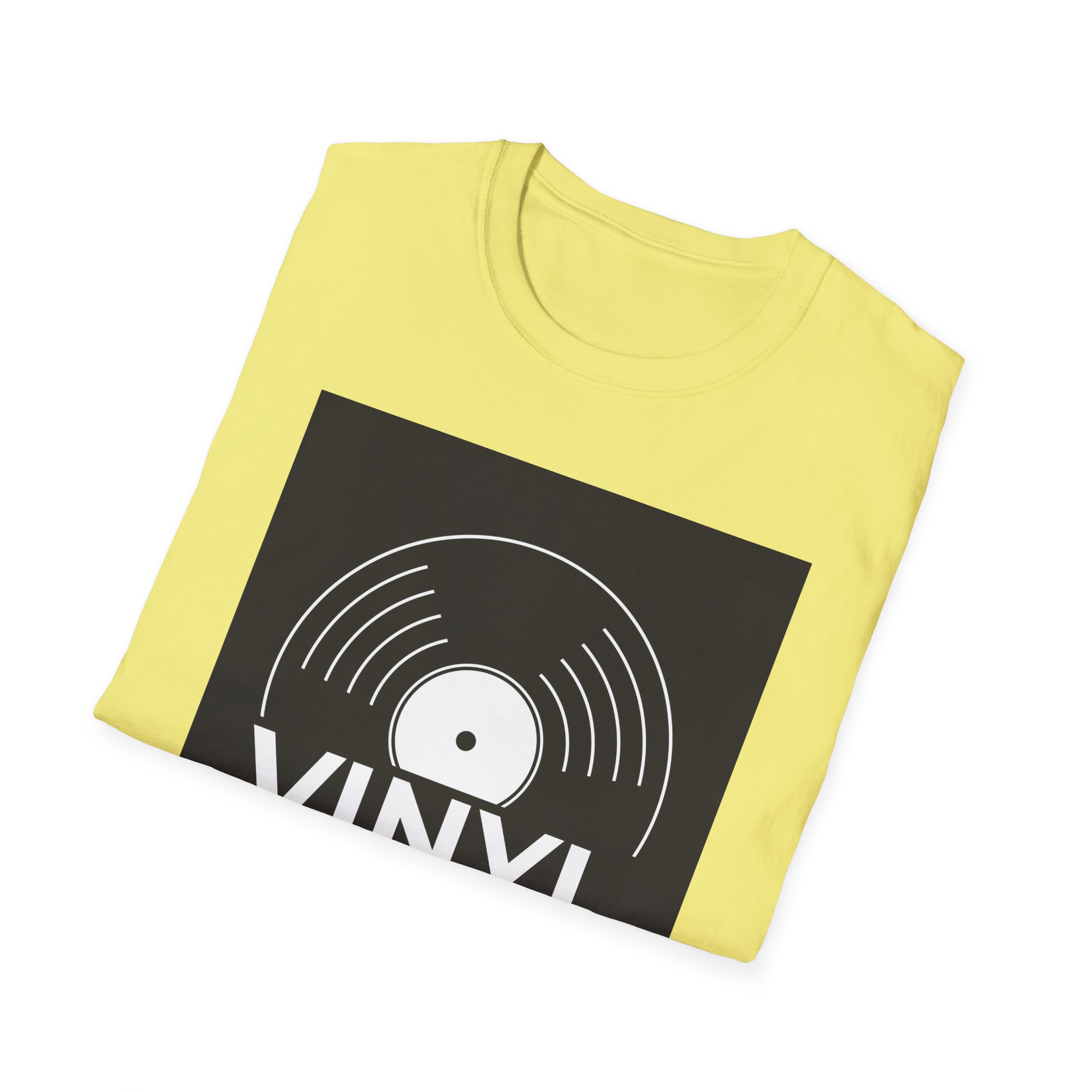 Vinyl Record Lover T-Shirt - "Vinyl Sounds Better" Unisex Softstyle Tee - Image 4