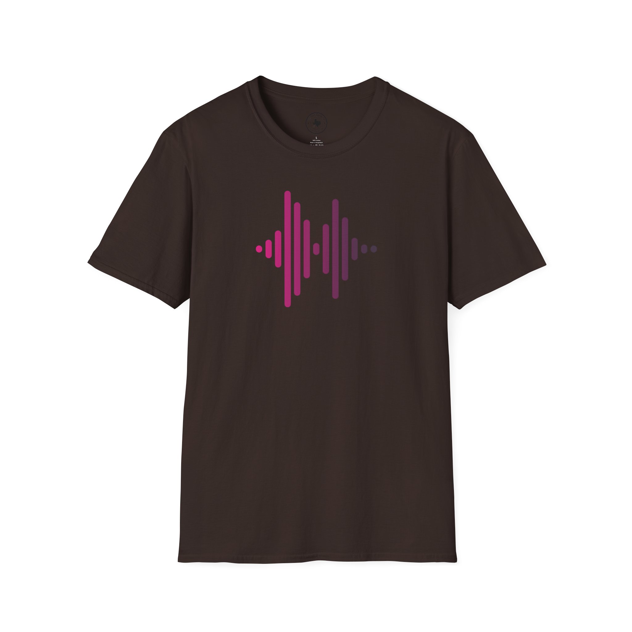 Audio Waveform Graphic Tee — Gradient Soundwave T-Shirt - Image 41