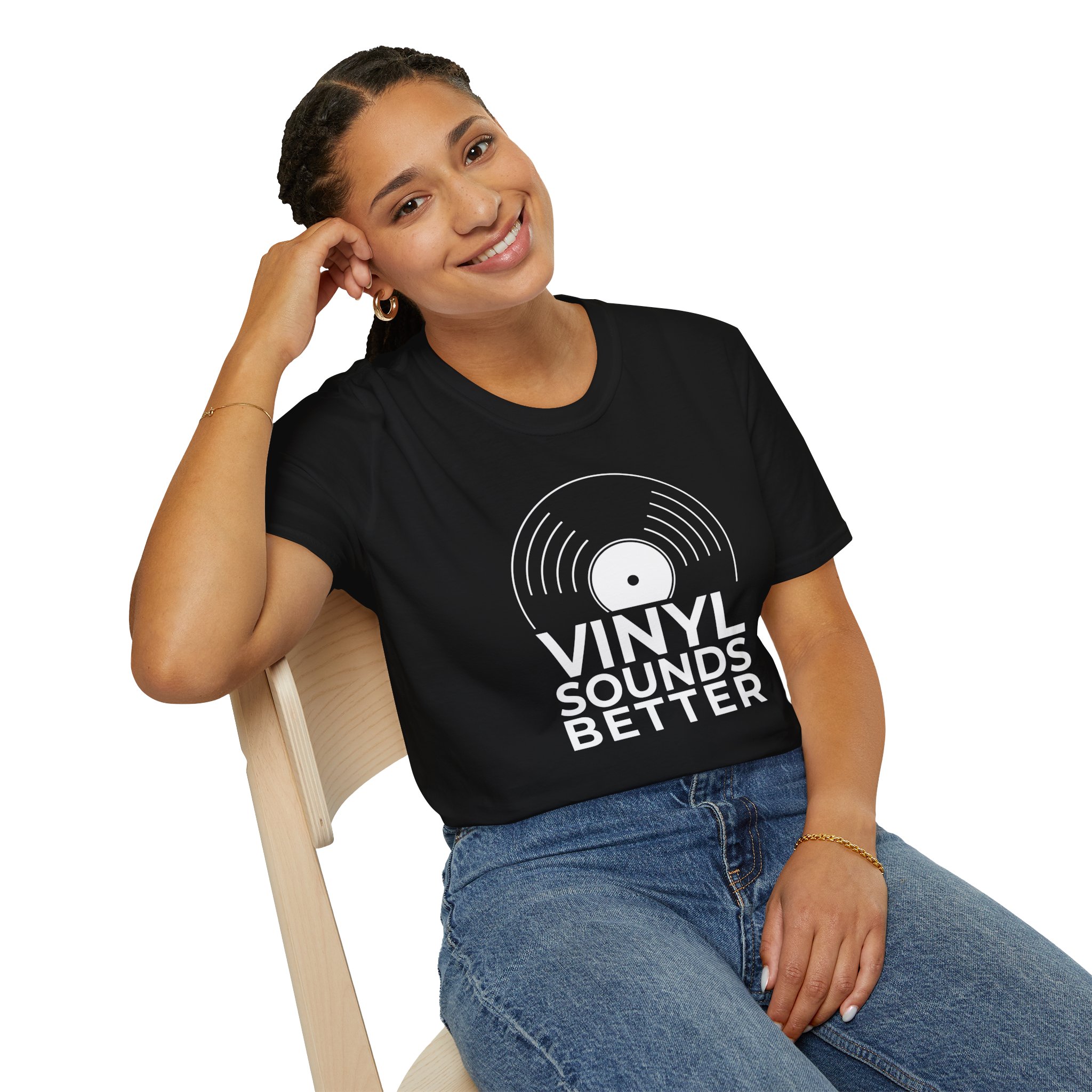 Vinyl Sounds Better T-Shirt — Retro Record Lover Tee - Image 14
