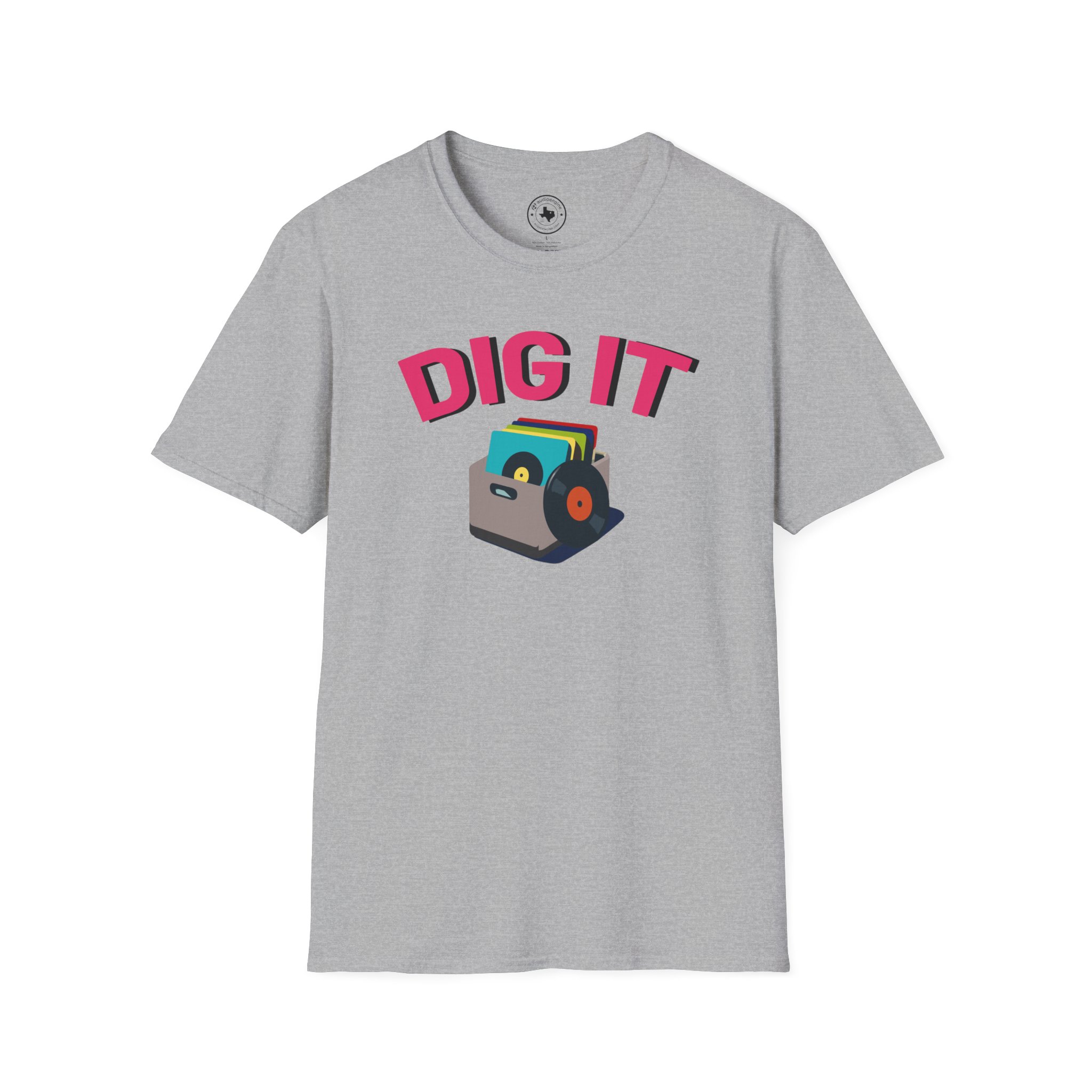 Dig It T-Shirt — Retro Excavator Graphic Tee - Image 37
