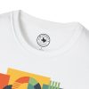 Retro Geometric Vinyl Record T-Shirt - Thumbnail Image 11
