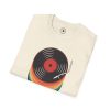 Retro Vinyl Record T-Shirt — Rainbow Stack Turntable Tee - Thumbnail Image 64